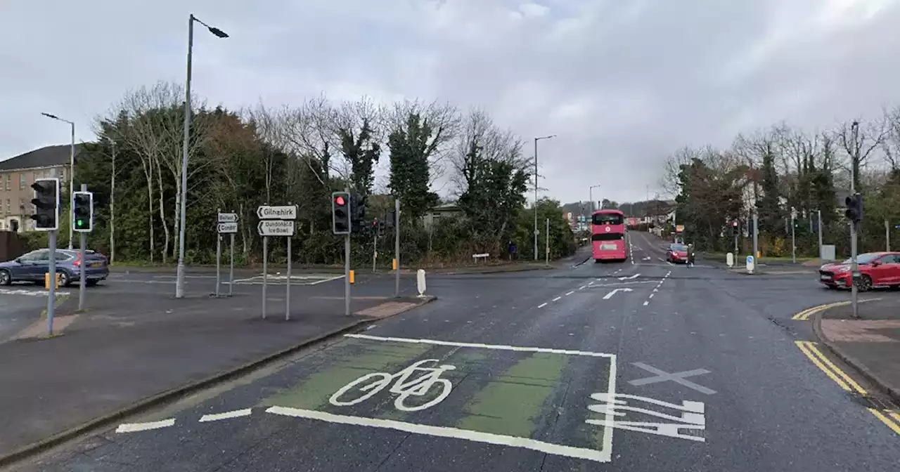 Firefighters cut person from car after East Belfast crash