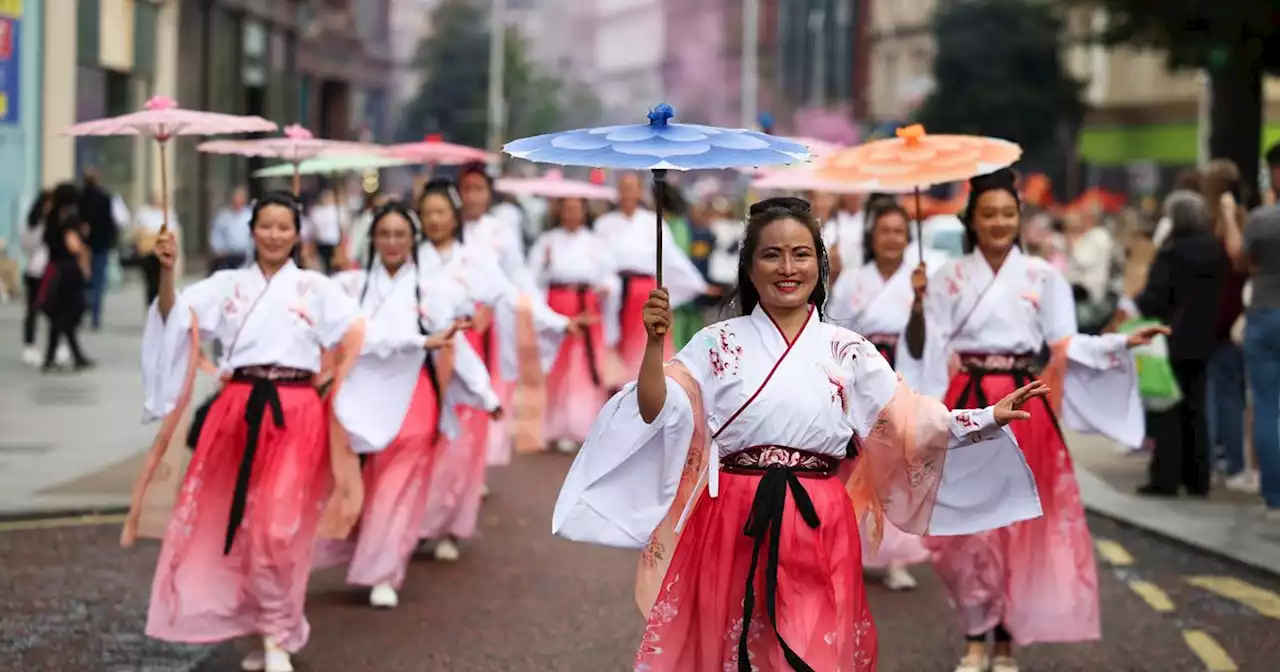 In pictures: Belfast city centre parade launches nine-day Mela festival