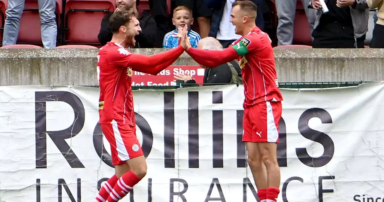 Irish League recap as Cliftonville score four to hit Premiership summit