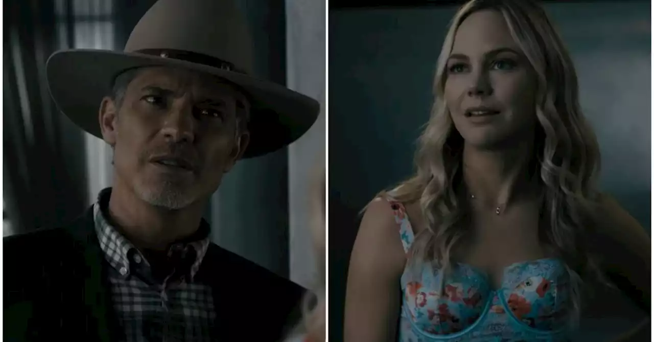 Justified: City Primeval S01E07 Scene: Sandy Answers Raylan's Question