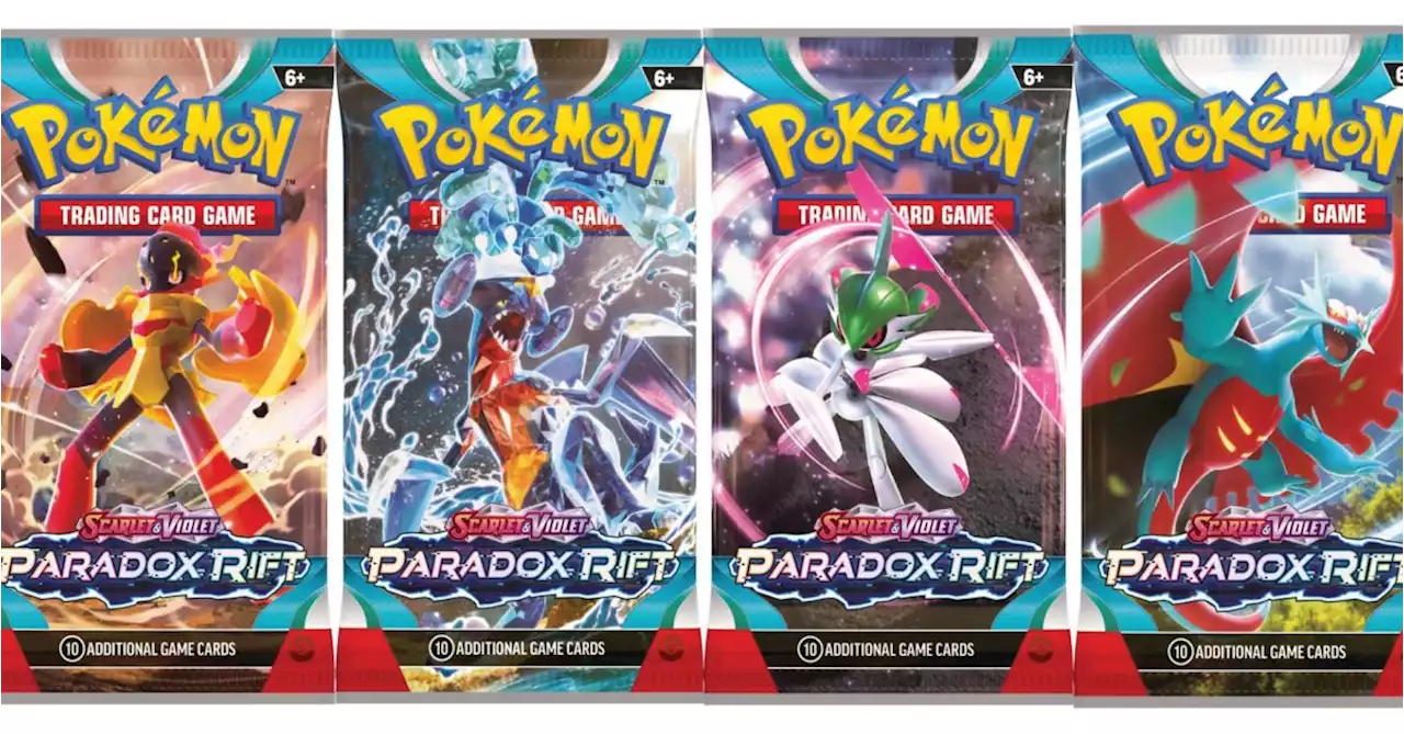 Pokémon TCG Reveals Scarlet & Violet - Paradox Rift Pack Art & More