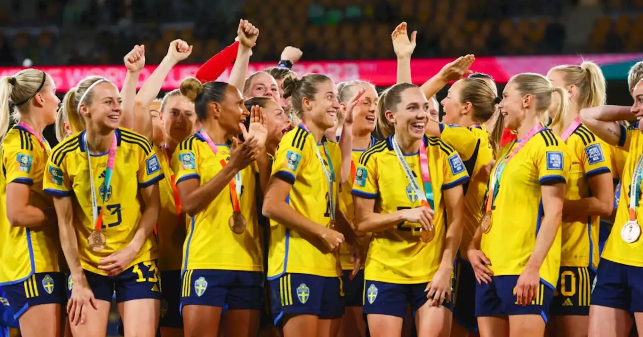 Suecia se quedó con el tercer lugar del Mundial femenino tras derrotar 2-0 a Australia