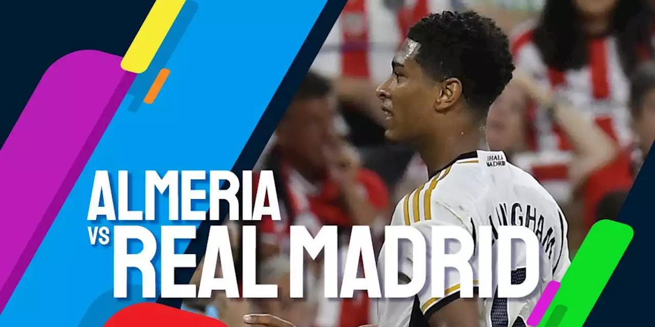 Link Live Streaming La Liga Almeria vs Madrid di beIN 3 dan Vidio