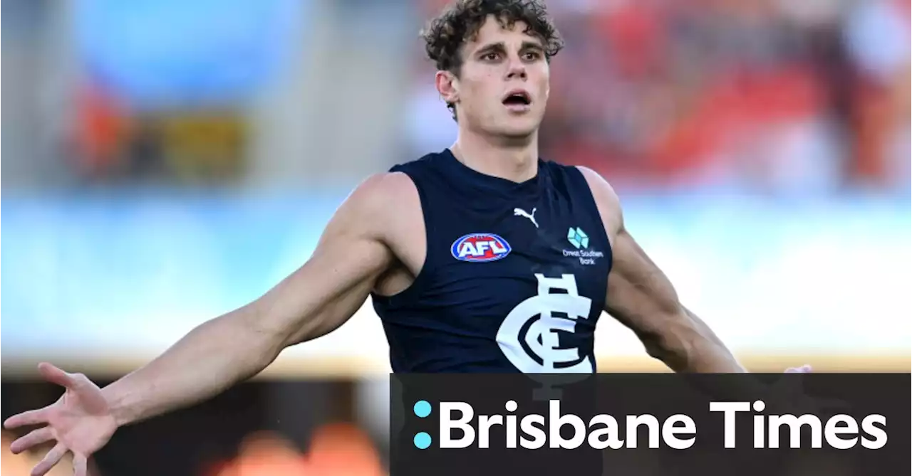 Curnow drives Carlton to first finals spot in a decade