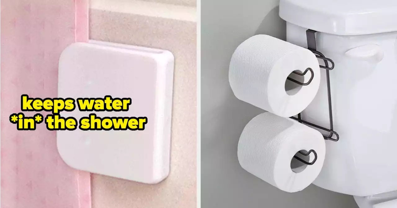 45 Practical Things For Your Bathroom You Probably Won't Regret Buying