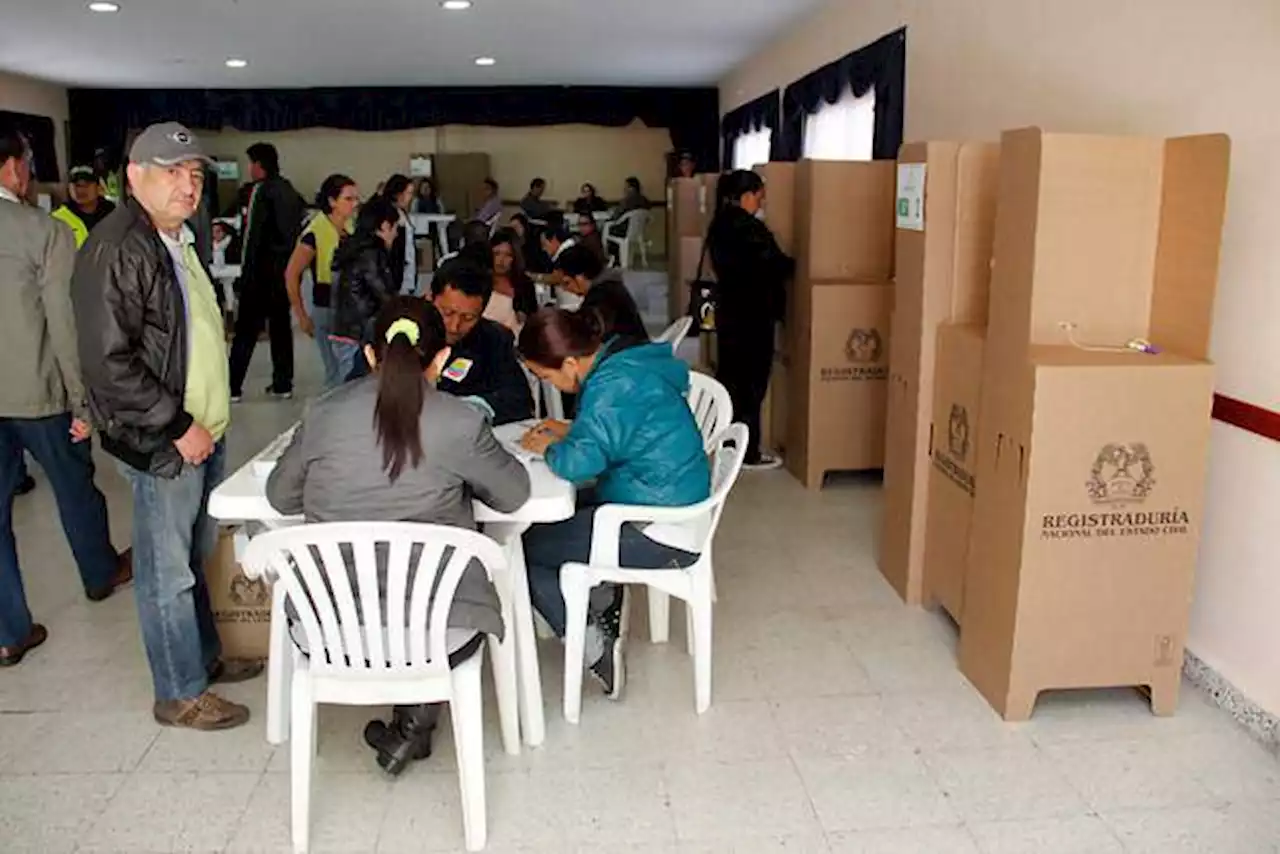 Así quedó el tarjetón electoral para la Gobernación de Cundinamarca