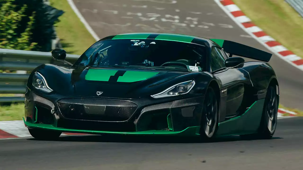 Rimac Sets Nurburgring EV Record, Introduces New Nevera Time Attack Edition