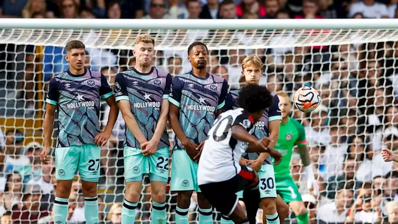 Clinical Brentford win 3-0 at 10-man Fulham