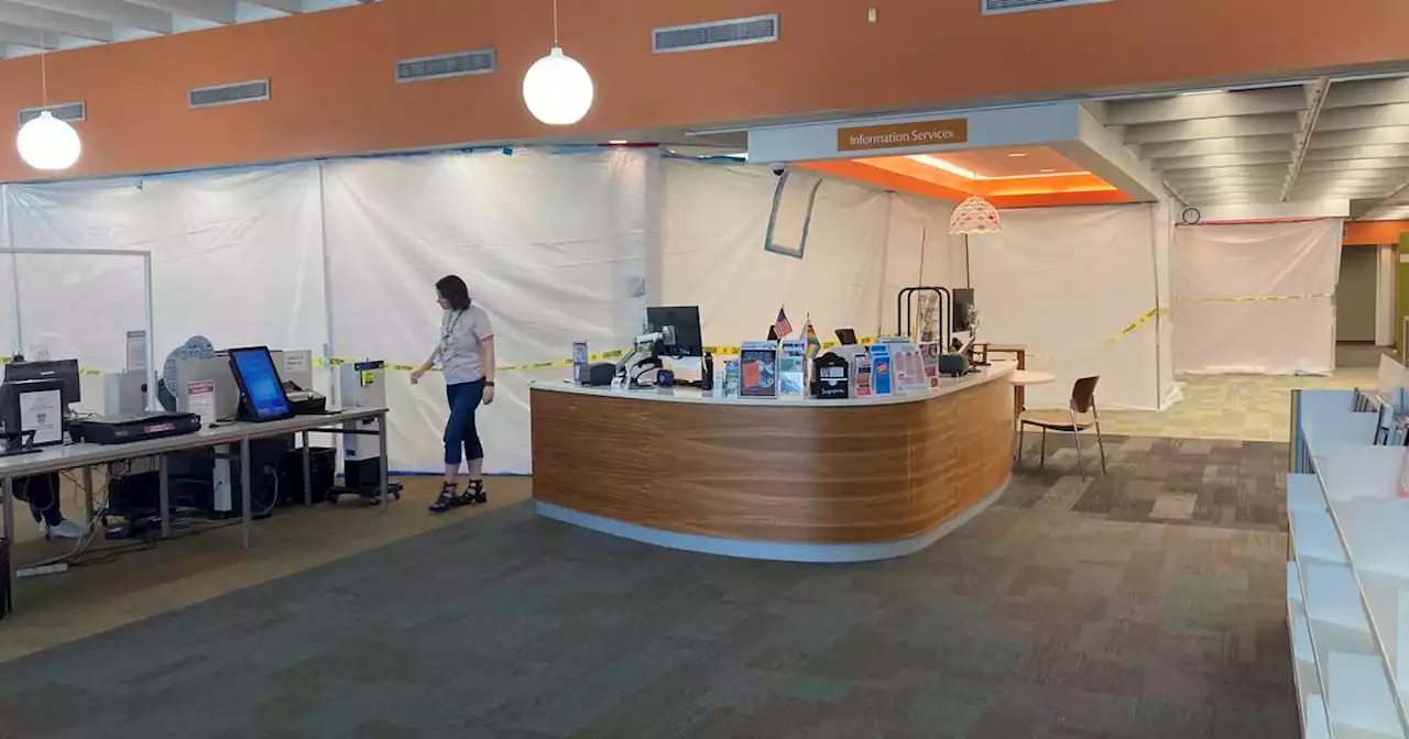 Waukegan Public Library continues offerings while repairing from flood damage