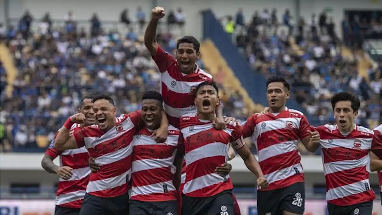 Madura United Hajar Persikabo 3-0, Aji Santoso Keok di Laga Debut