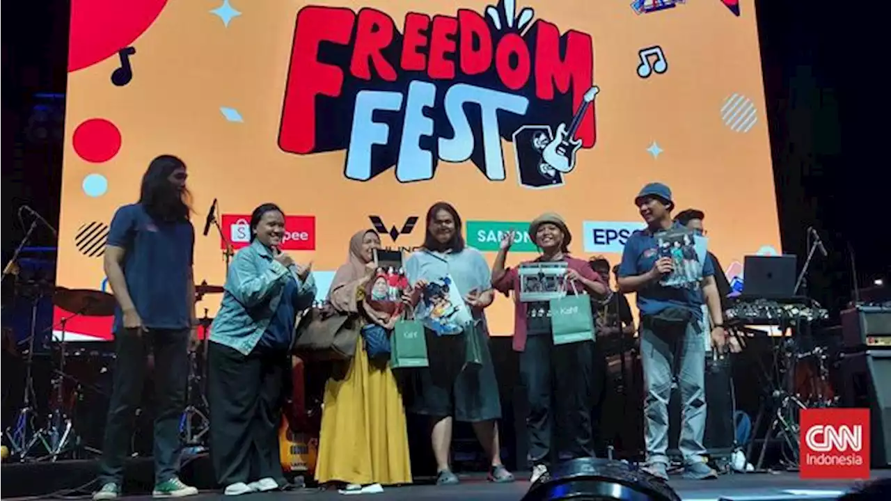 Pemenang Lomba Foto Freedom Fest Termotivasi untuk Terus Berkarya