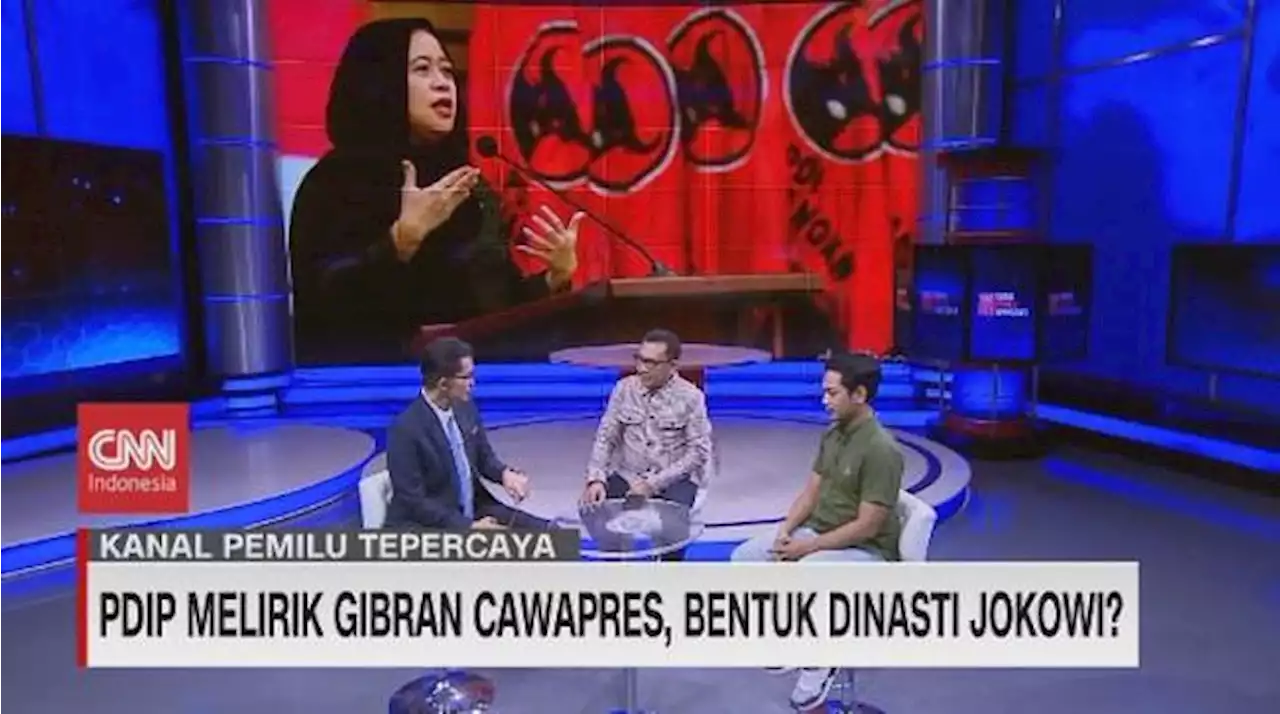 VIDEO: PDIP Melirik Gibran Cawapres, bentuk dinasti Jokowi?