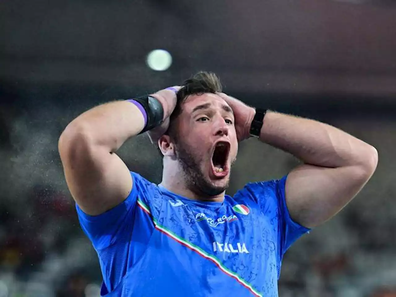 Leonardo Fabbri argento nel peso ai Mondiali di Budapest