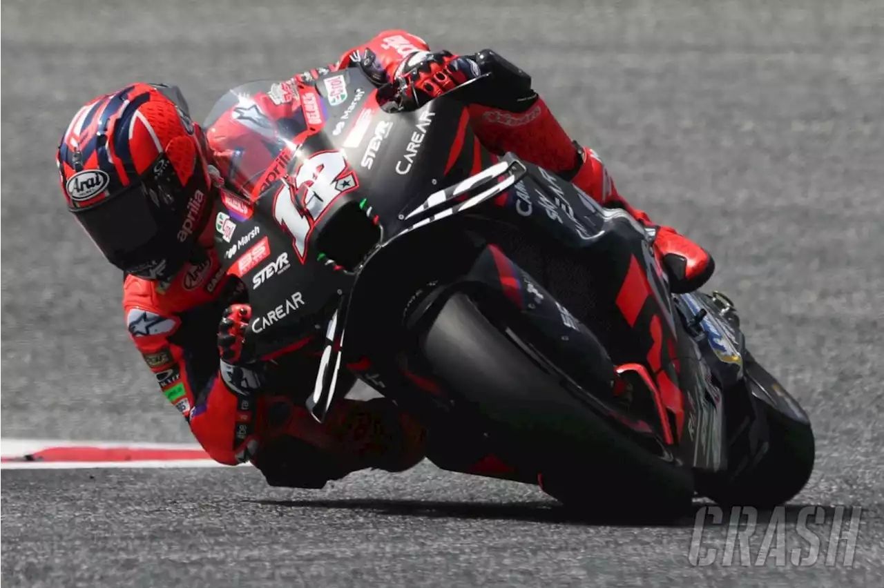 Live qualifying and sprint race updates from the Austrian MotoGP