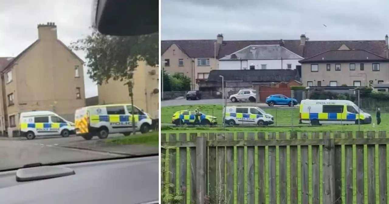 Huge police presence scrambled to 'rammy' in Fife as four people arrested