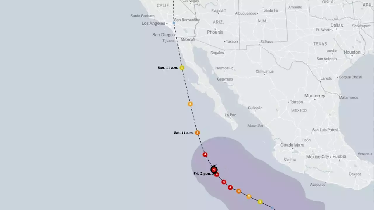 Hurricane Hilary Affecting Los Angeles-Area Events: MLB Games Shifted; Theme Parks Monitoring Storm