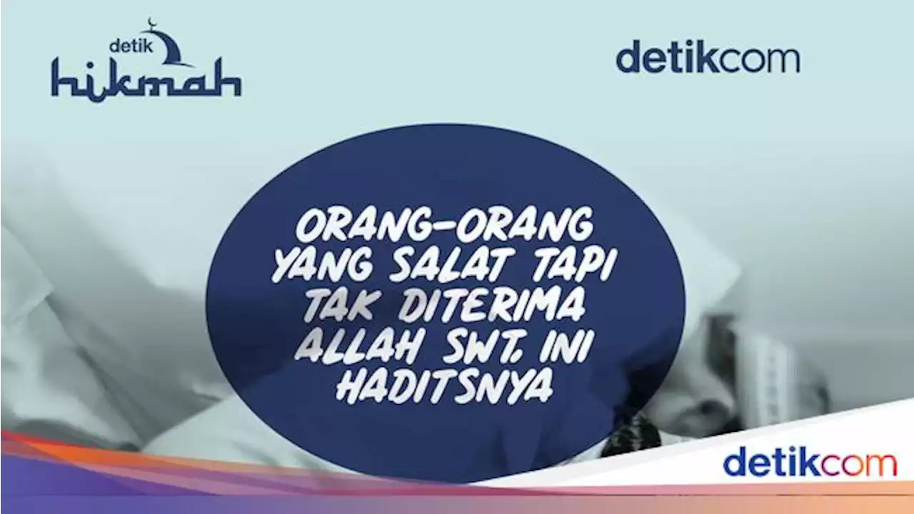 Infografis: Orang-orang yang Salatnya Tak Diterima Allah SWT