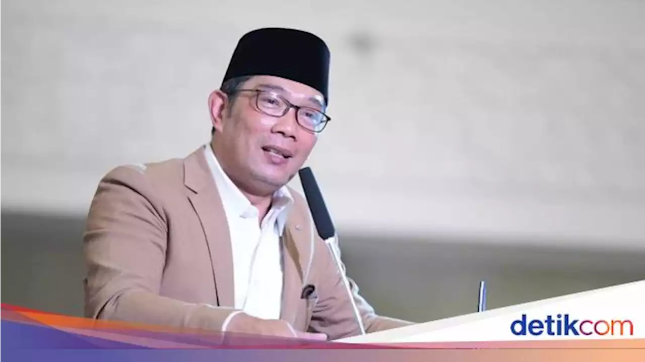 Kala Ridwan Kamil Doakan Kepala Daerah di Jabar Jadi Gubernur