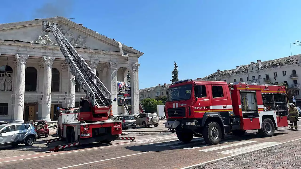 - Mindestens sieben Todesopfer nach russischem Angriff in Tschernihiw