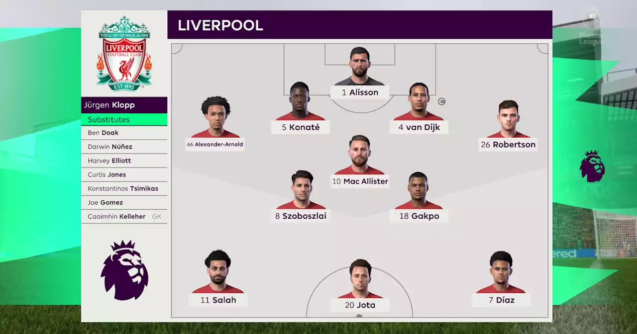 We simulated Liverpool vs Bournemouth for score prediction and Salah ran riot