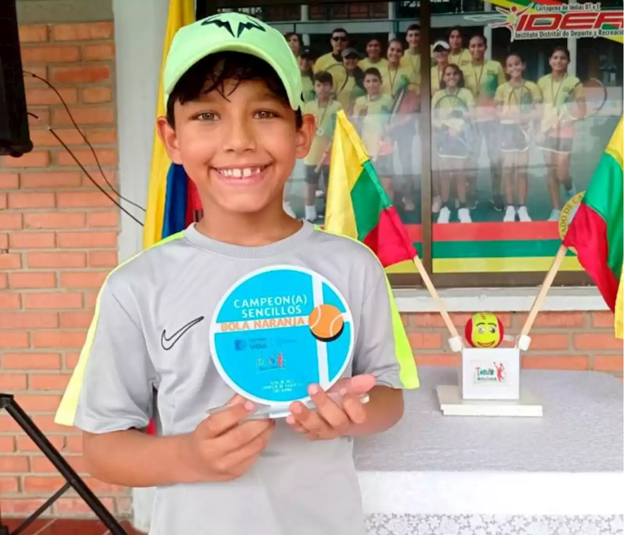 José Torres, otra de las nuevas perlas del tenis de Bolívar