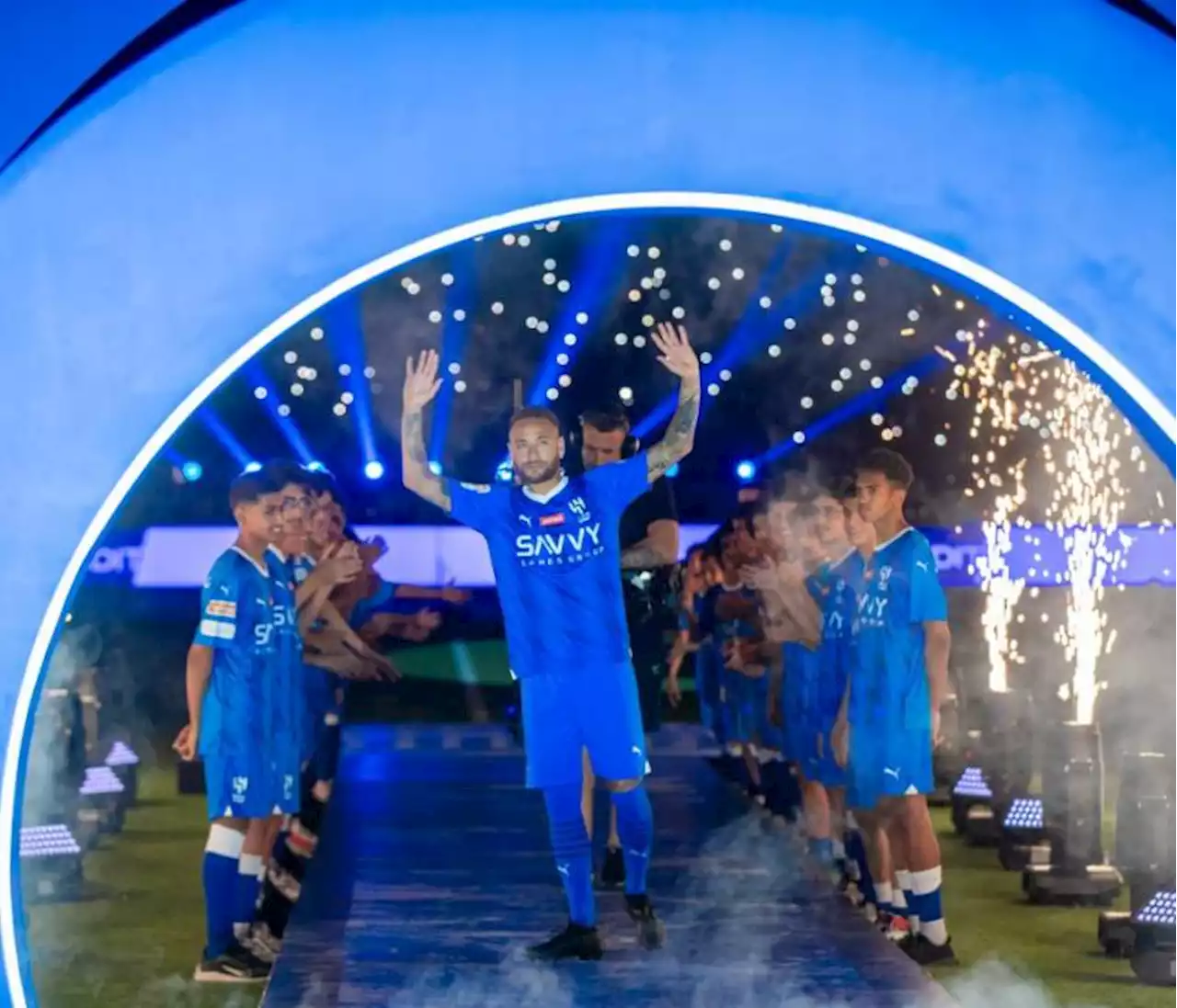 Videos: así fue la presentación de Neymar Jr en Al Hilal