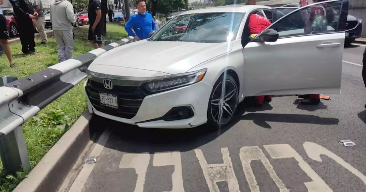 CDMX: Matan a automovilista en Viaducto; autoridades buscan a responsables