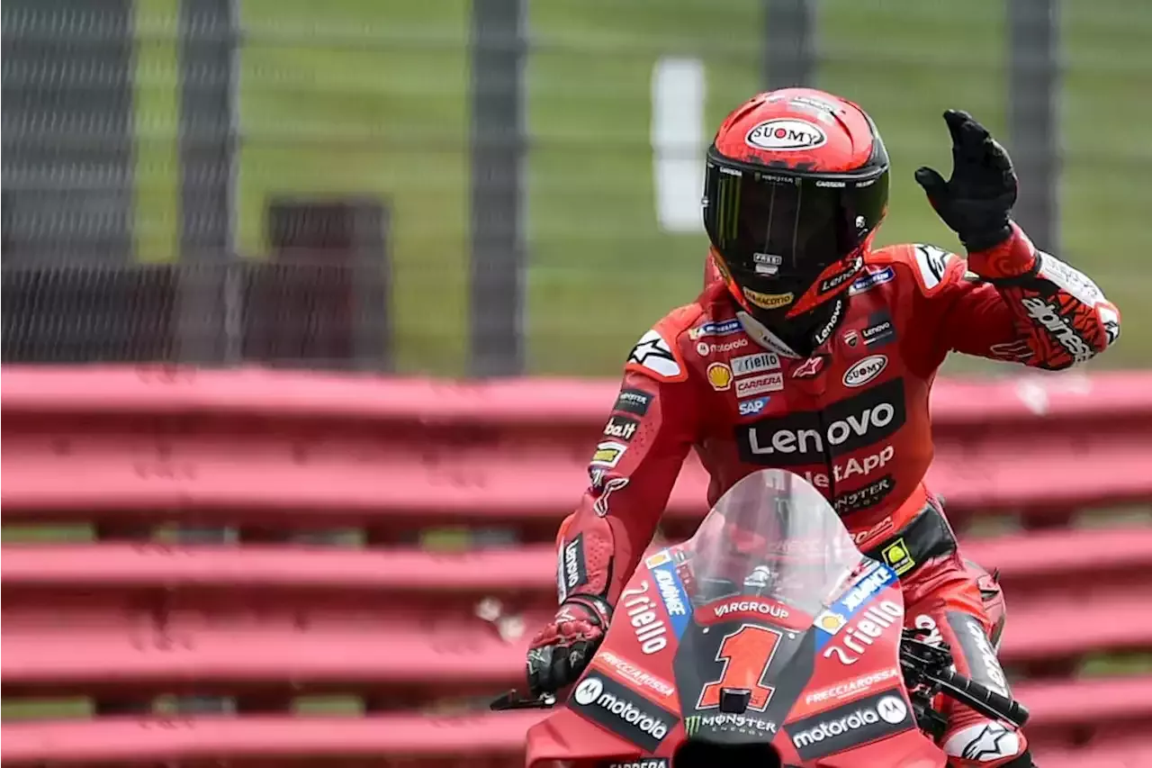 Bagnaia Claims Pole In Austria To Give Ducati 50th Front Row Start ...