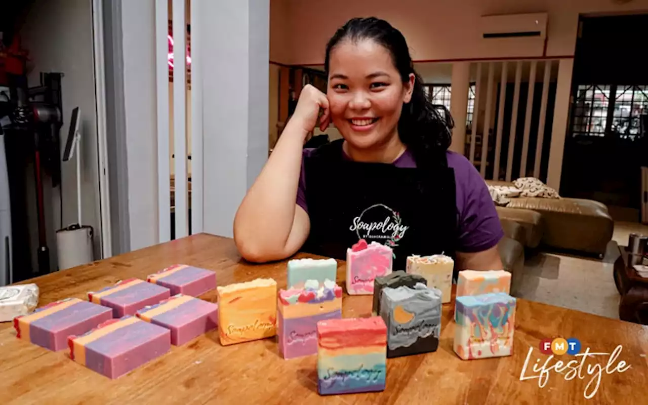 Eva’s stunning handmade soaps, a self-care essential