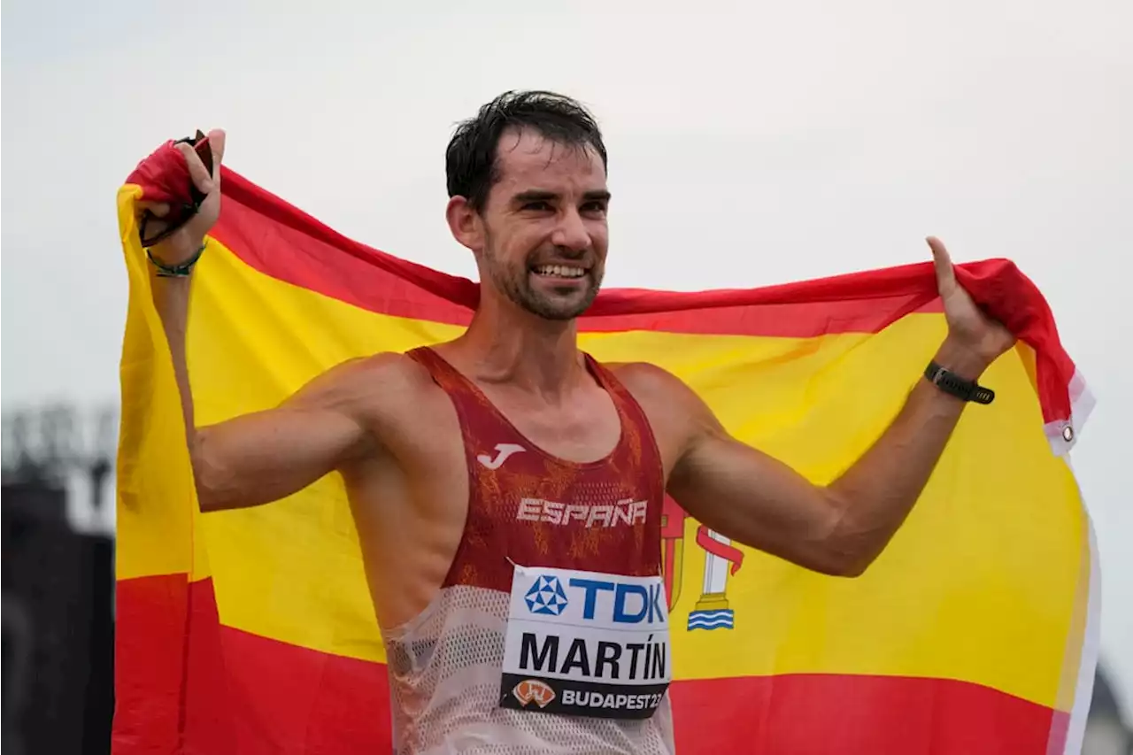 Spain’s Martin wins first gold of world track meet in 20km walk