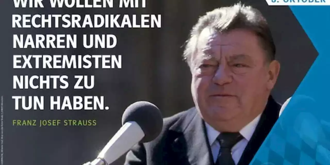 Strauß statt Söder! Mit neuer Strategie kämpft die CSU gegen die AfD