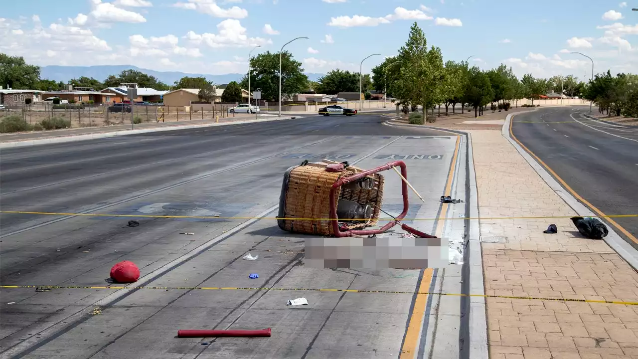 Pilot's drug use contributed to deadly New Mexico hot-air balloon crash: NTSB