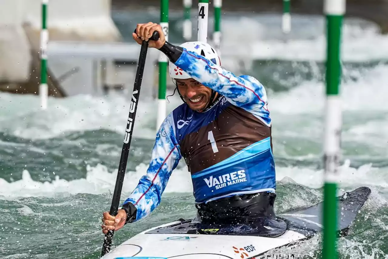 Jules Bernardet, licencié à Pontarlier, champion du monde U23 de canoë-kayak slalom