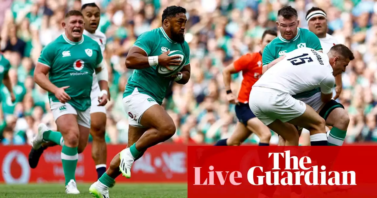 Ireland v England: Rugby World Cup warm-up international