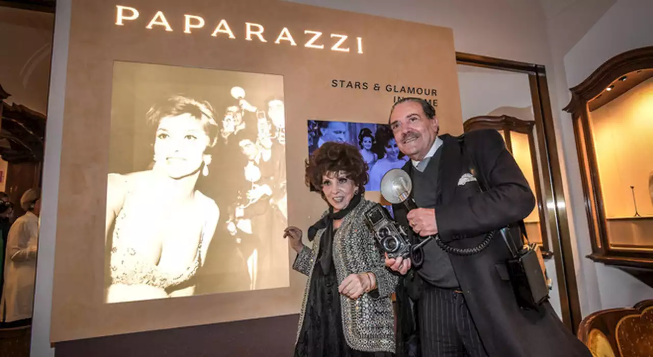 Bulgari, Gina Lollobrigida e Isabella Ferrari star della mostra 'Paparazzi'