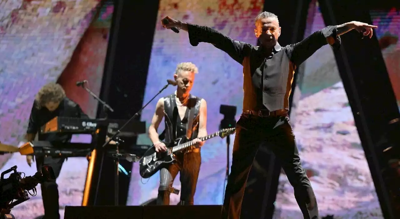 Depeche Mode, il concerto allo Stadio Olimpico