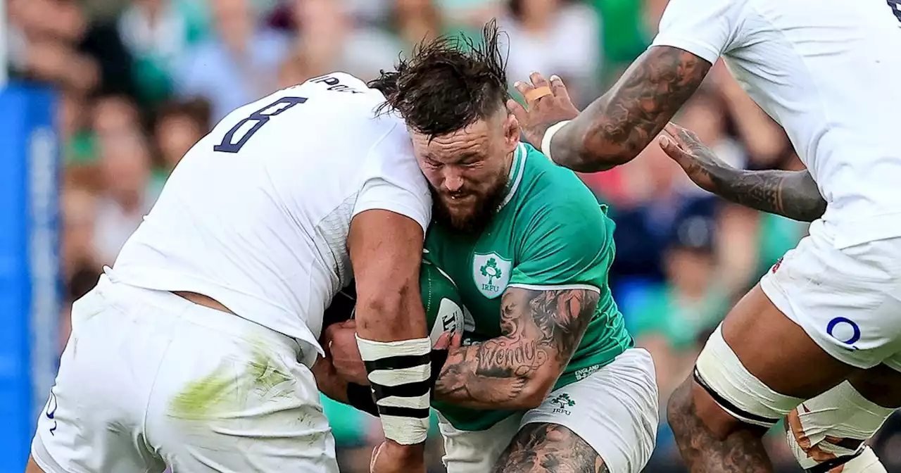 Billy Vunipola sent off as yellow card upgraded to red during Ireland v England