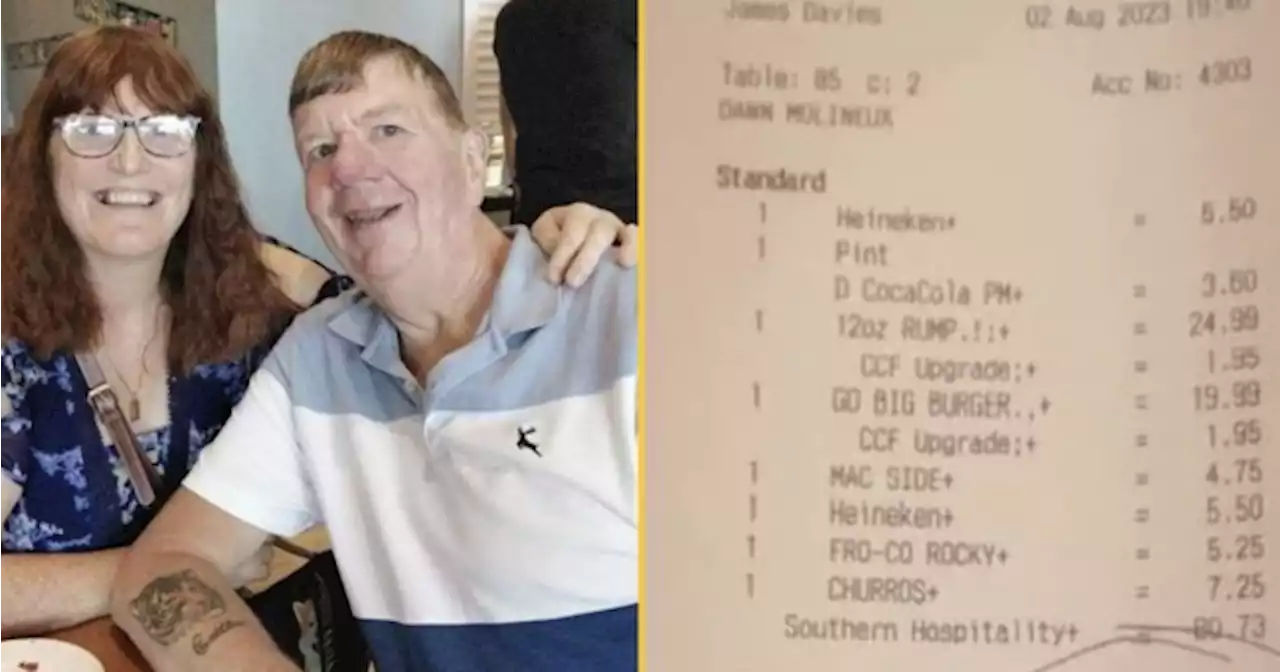 Couple left ‘gobsmacked’ and ‘in tears’ after kind gesture by restaurant