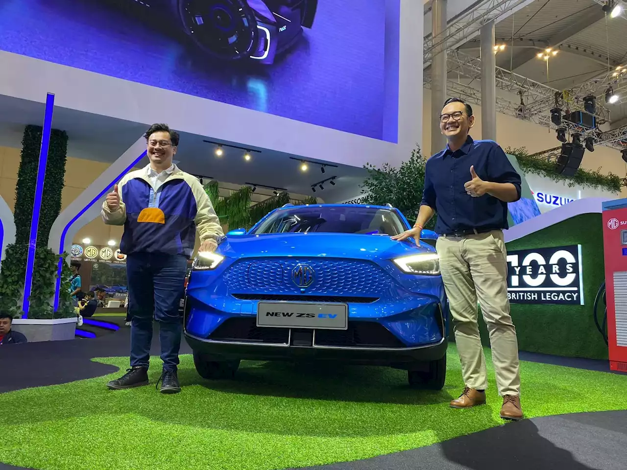 MG Klaim Mobil Listrik Ini Paling Banyak Digeber di GIIAS 2023