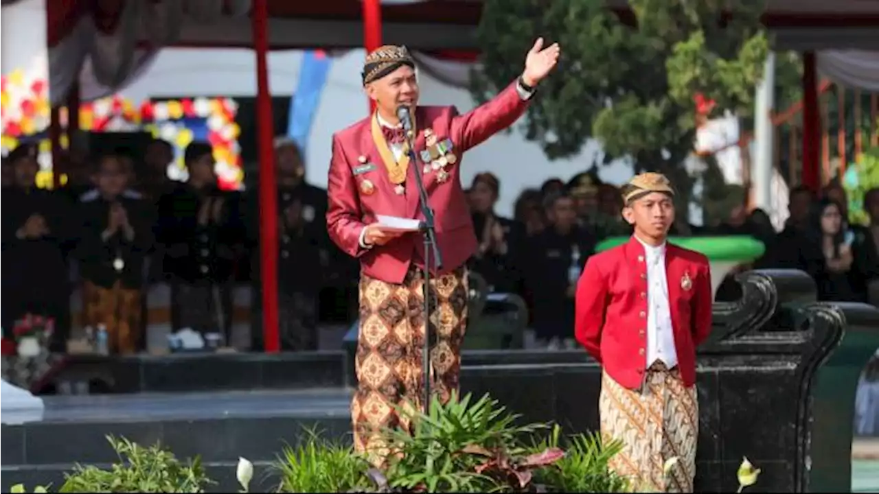 HUT Jateng Berubah Jadi 19 Agustus, Ganjar Pranowo Jelaskan Sejarahnya