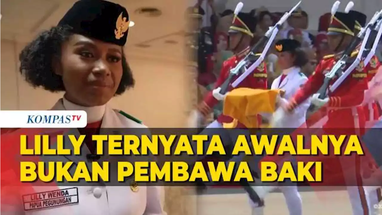 Viral karena Sepatunya Lepas, Lilly Wenda Ternyata Awalnya Bukan Pembawa Baki