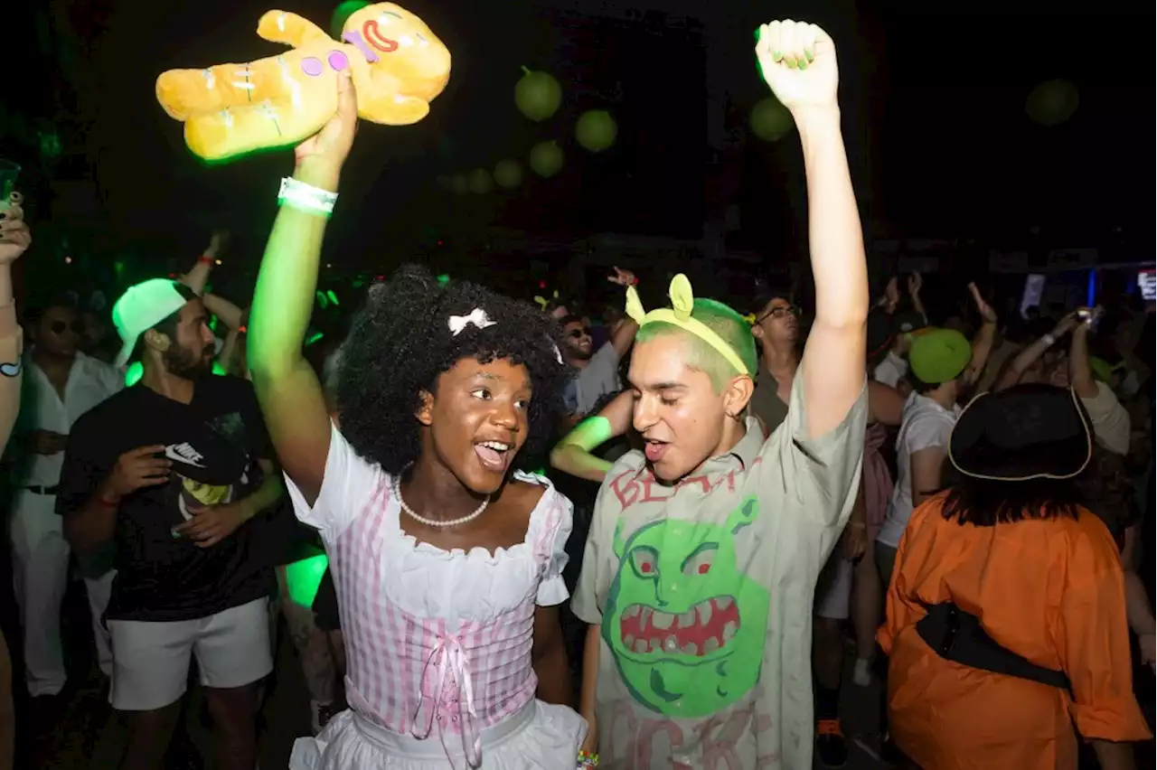 Shrek Rave takes over House Of Blues with costumes, DJs and Shrek-inspired drinks