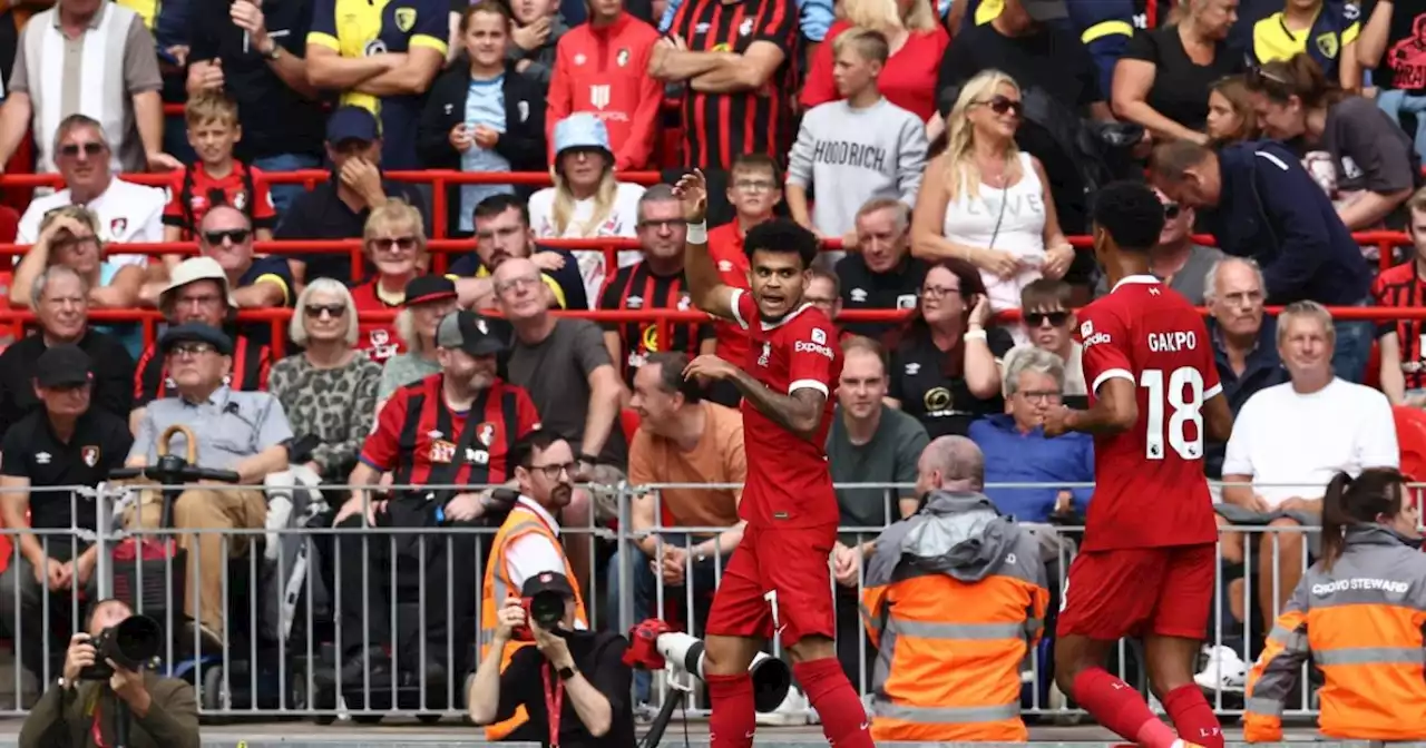 Video: El golazo de Luis Díaz en la segunda fecha de la Premier