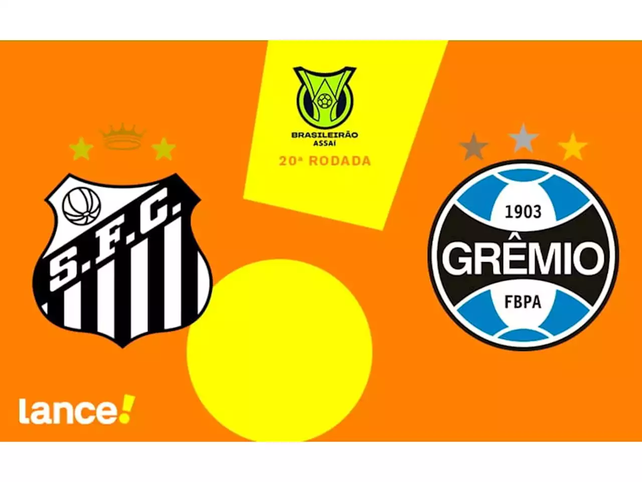 Santos x Grêmio: onde assistir, escalações, horário e desfalques do jogo do Brasileirão