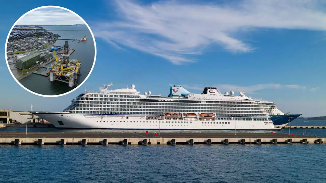 Crew member dies after plunging from cruise ship docked at UK pier