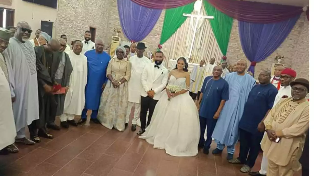 Mark, Saraki, Anyim, Melaye, Kalu, Umahi, Others Attend Ekweremadu's Son's Wedding In Abuja