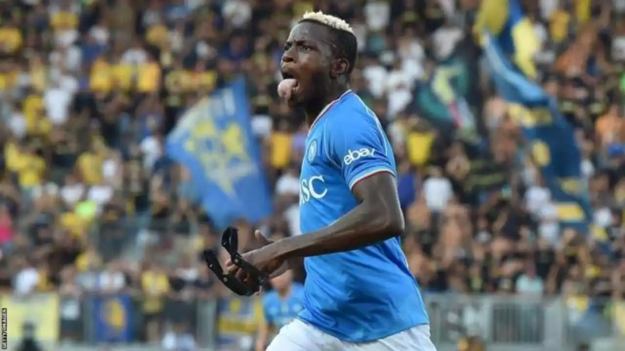 Osimhen Scores Twice As Napoli Begin Serie A Title Defence