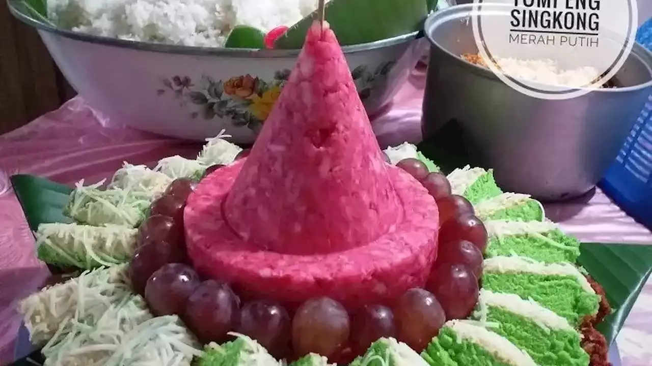 3 Resep Tumpeng Getuk untuk Lanjutkan Keseruan HUT ke-78 RI