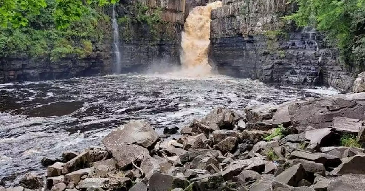 I visited England's highest waterfall - and saw its extremely rare 'twin'