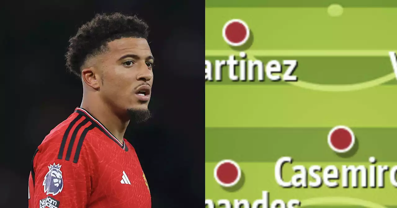 Jadon Sancho starts as Man United fans name starting line-up they want vs Spurs